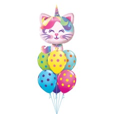 Caticorn Spots Balloon Bouquet